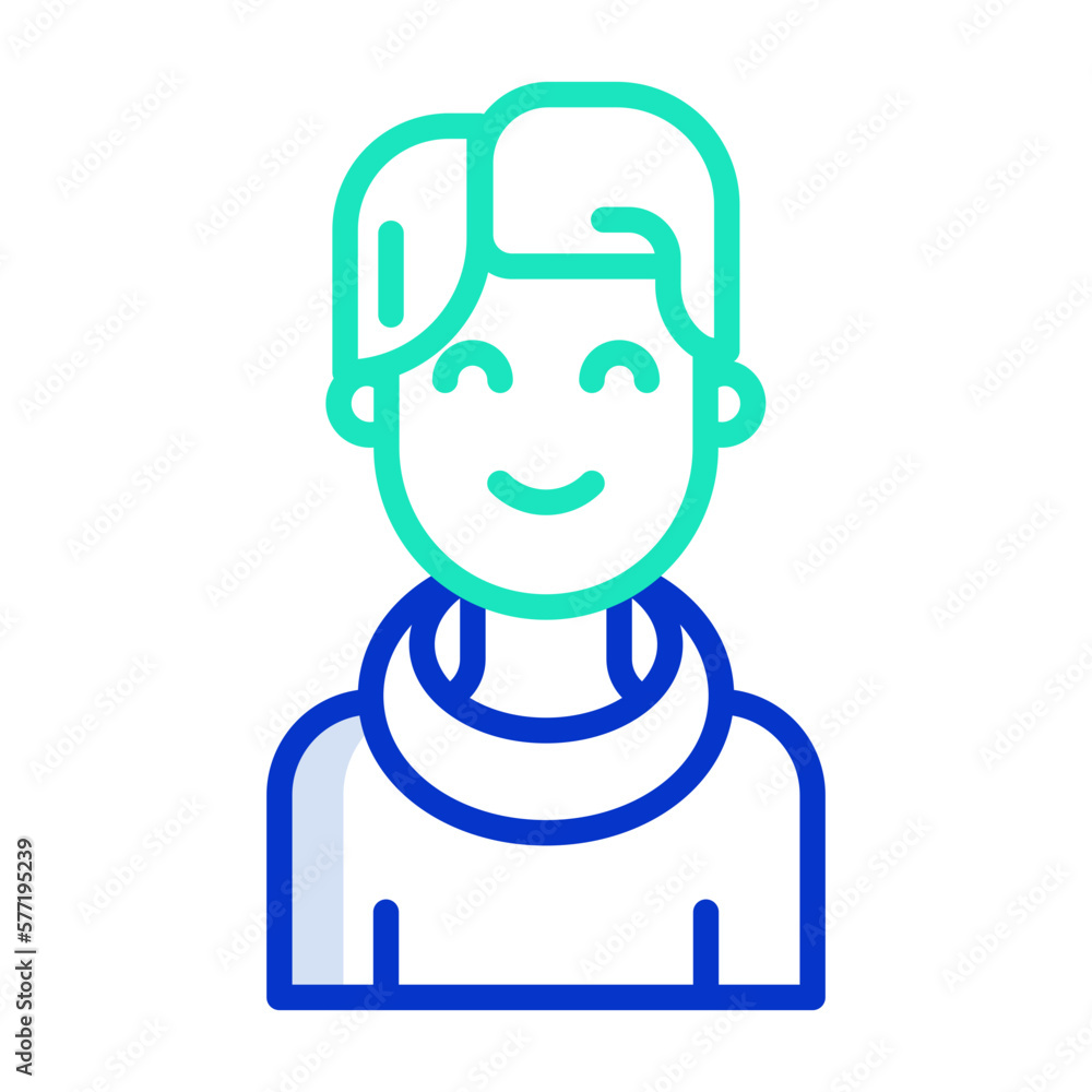 Man, male avatar icon