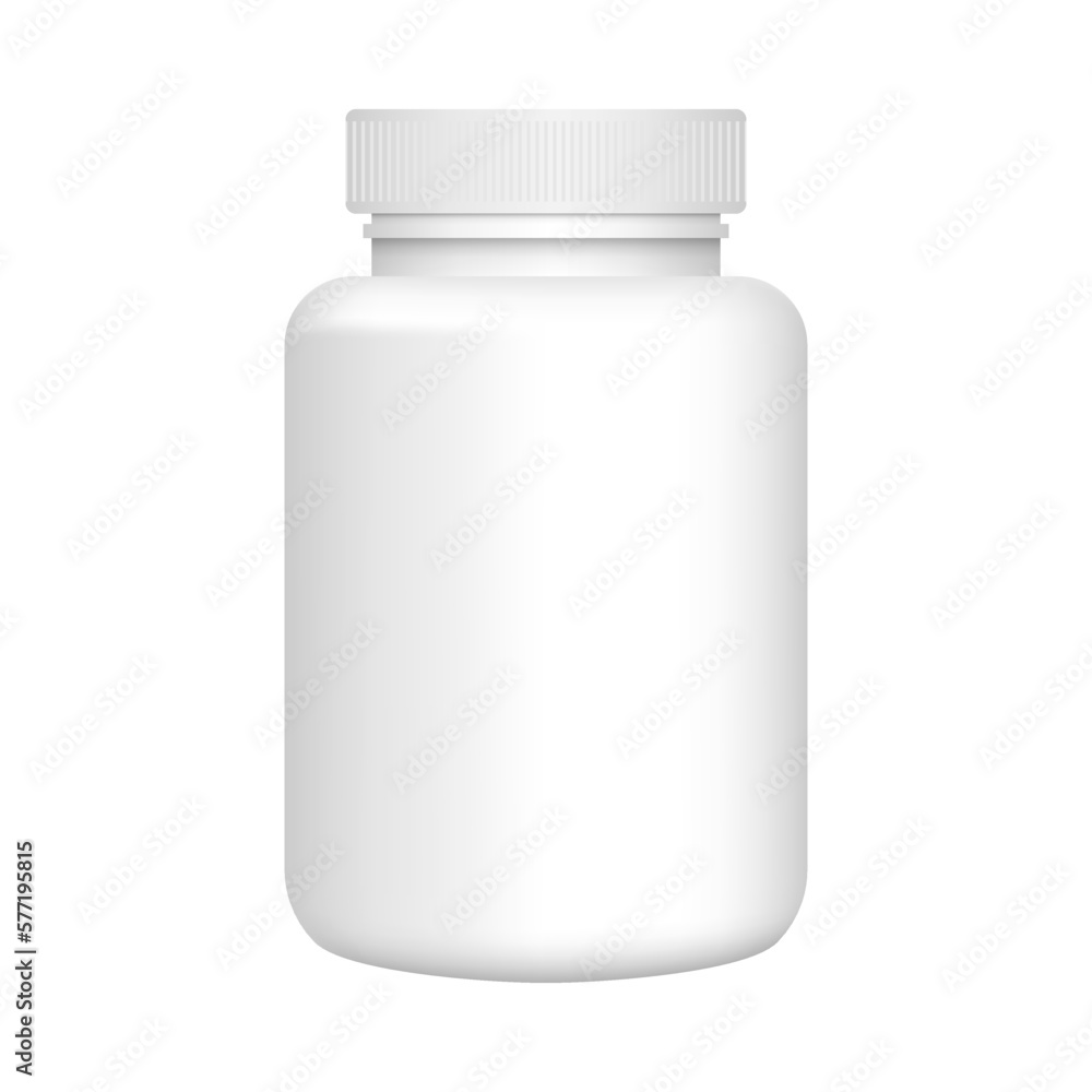 White pill bottle vector mockup White pill bottle vector mockup