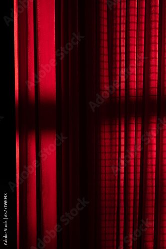 Red velvet background with shadows