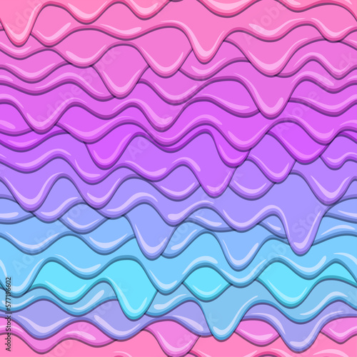 Bright pink and blue glaze seamless pattern, vector illustration. Texture for fabric, wrapping, wallpaper. Decorative print.	
