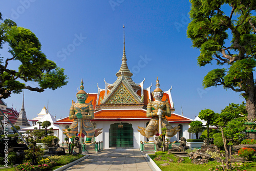 Wat near the Temple of Dawn in Bangkok, Thailand © William
