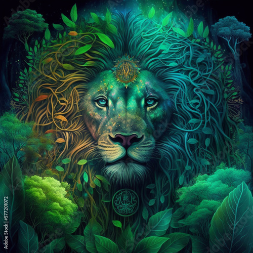 ayahuasca lion