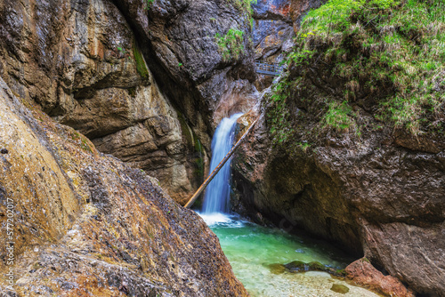 Almbachklamm bei Berchtesgaden - Bayern photo