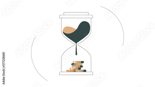 Money Hourglass