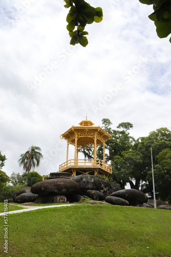 Rio de Janeiro, RJ, Brazil, 12/22/2022 - Quinta da Boa Vista, a public park in the city's North Zone. The place was an estate of the Brazilian royal family in the 19th century photo