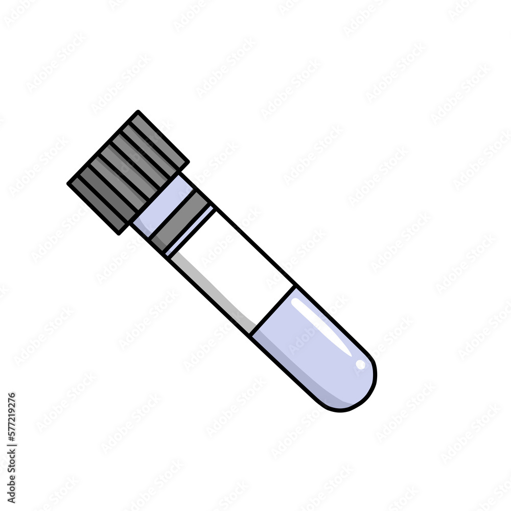 Blood collection tubes, color codes and order for draw. PNG