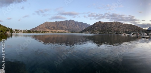 The Remarkables at Sunset