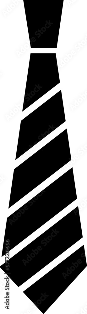Vector black neck tie vector illustration..eps Vector black neck tie vector illustration..eps