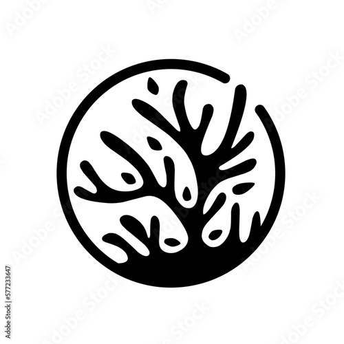 simple coral logo