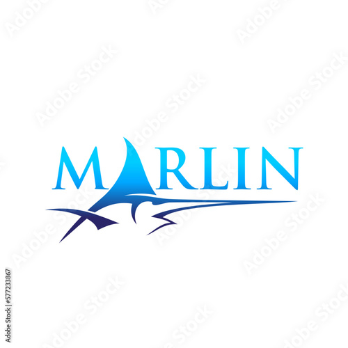 marlin logo design