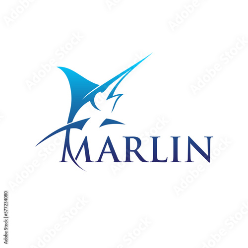 marlin logo design