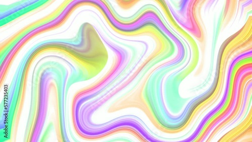Abstract liquid background . gradient holographic liquid wavy background .