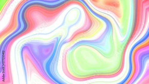 Wallpaper Mural Abstract liquid background . gradient holographic liquid wavy background . Torontodigital.ca