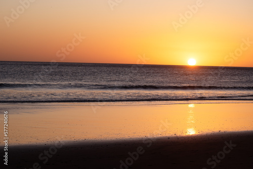 sunset at the beach © Fabiana