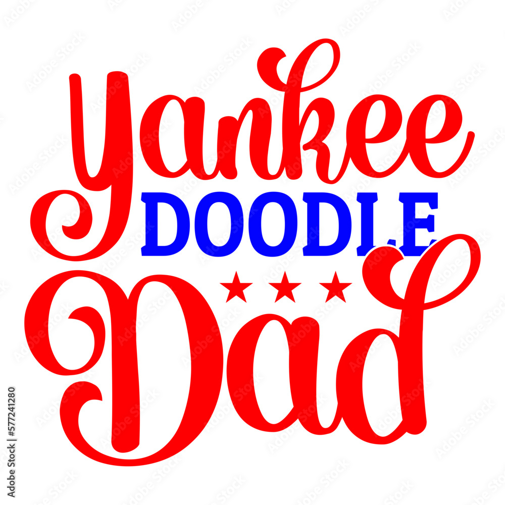 Yankee doodle dad svg