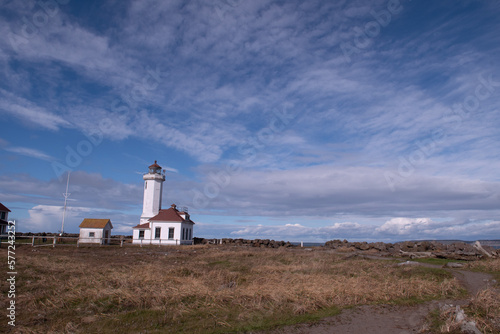 lighthouse on the coast of state