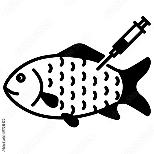fish glyph icon