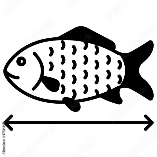 fisheries glyph icon