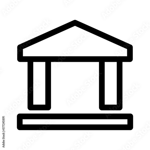 Wallpaper Mural bank icon or logo isolated sign symbol vector illustration - high quality black style vector icons
 Torontodigital.ca