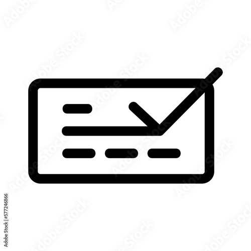 check icon or logo isolated sign symbol vector illustration - high quality black style vector icons
