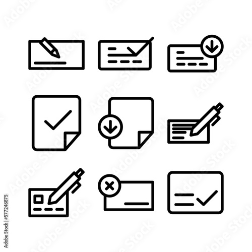 check icon or logo isolated sign symbol vector illustration - high quality black style vector icons
