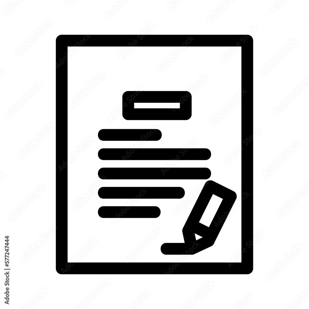contract icon or logo isolated sign symbol vector illustration - high quality black style vector icons
contract icon or logo isolated sign symbol vector illustration - high quality black style vector icons