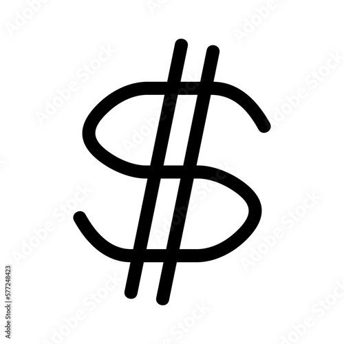 dollar icon or logo isolated sign symbol vector illustration - high quality black style vector icons

