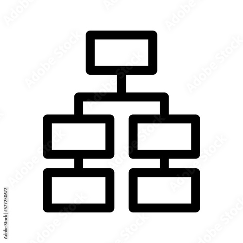 organization icon or logo isolated sign symbol vector illustration - high quality black style vector icons 