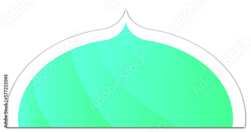 Moslem Background Element