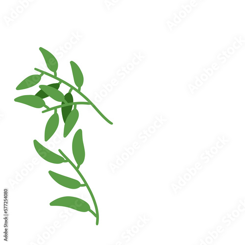 Aesthetic Leaf Simple For Decoration Ornament
