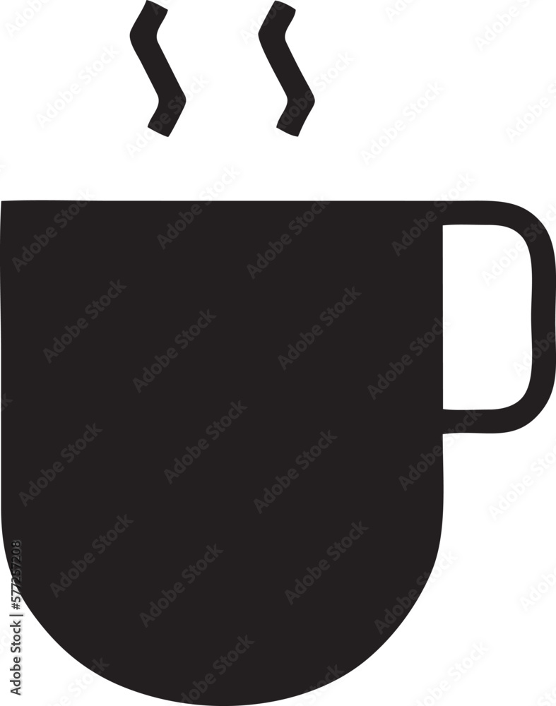 Cup Mug icon symbol isolated design vector image. Illustration of the coffe cup design image. EPS 10