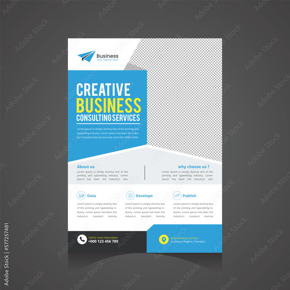 Creative Business Flyer Template Design Creative Business Flyer Template Design