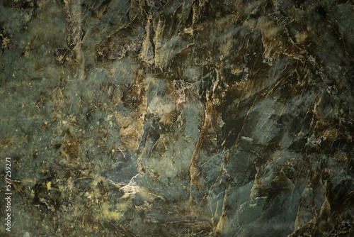 Stylish combination of abstract textures for your designs. Saturated dark blue green background texture, marble or stone texture banner with elegant motley dark blue and green color and design