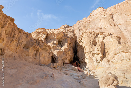Fantastically  beautiful landscape in the national park Timna  near the city of Eilat  in southern Israel