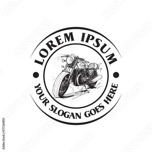 motocycle logo , motocross logo vector