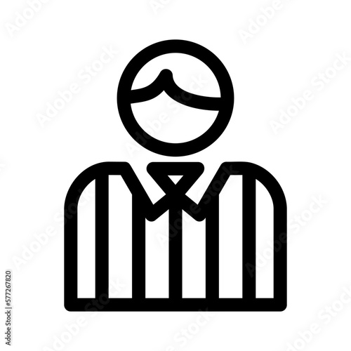 arbitrator icon or logo isolated sign symbol vector illustration - high quality black style vector icons
