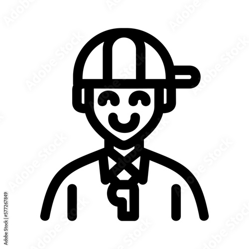 arbitrator icon or logo isolated sign symbol vector illustration - high quality black style vector icons
