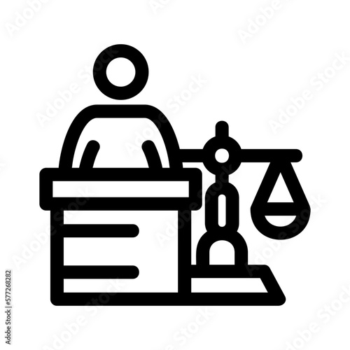 business law icon or logo isolated sign symbol vector illustration - high quality black style vector icons
