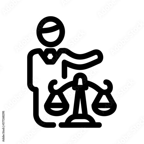 business law icon or logo isolated sign symbol vector illustration - high quality black style vector icons
