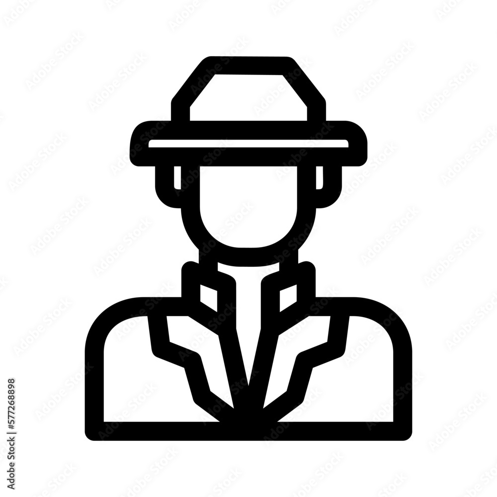 detective man icon or logo isolated sign symbol vector illustration - high quality black style vector icons
detective man icon or logo isolated sign symbol vector illustration - high quality black style vector icons