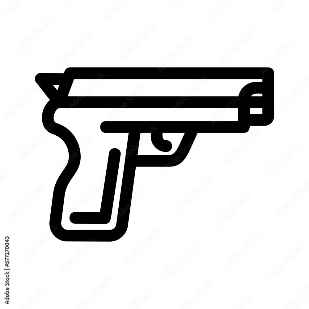 pistol icon or logo isolated sign symbol vector illustration - high quality black style vector icons
pistol icon or logo isolated sign symbol vector illustration - high quality black style vector icons