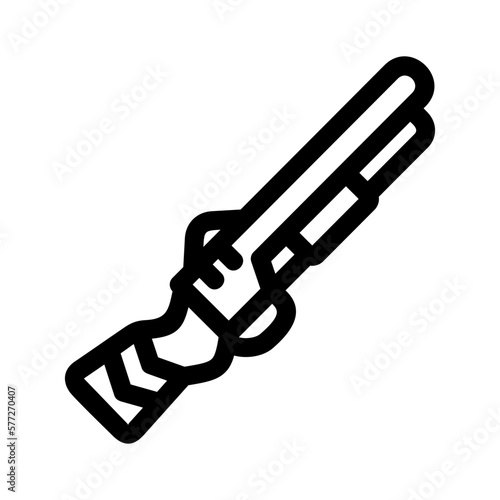 shotgun icon or logo isolated sign symbol vector illustration - high quality black style vector icons
