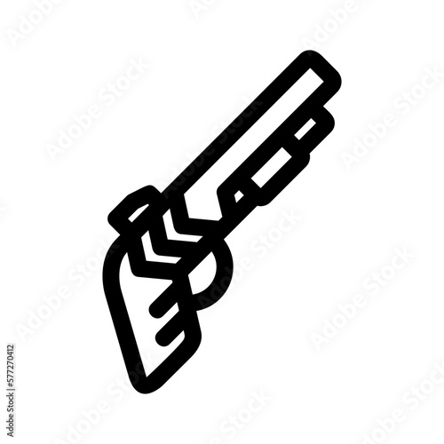 shotgun icon or logo isolated sign symbol vector illustration - high quality black style vector icons
