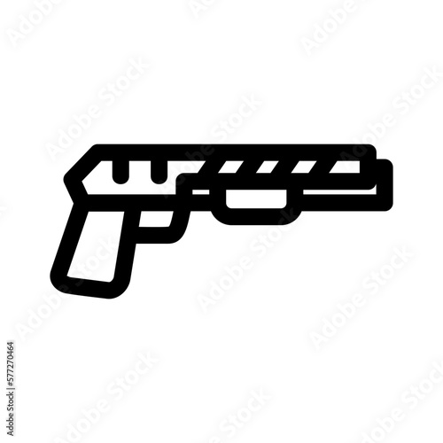 shotgun icon or logo isolated sign symbol vector illustration - high quality black style vector icons
