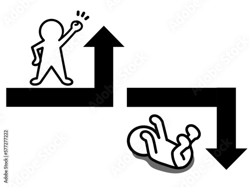 景気に左右される人