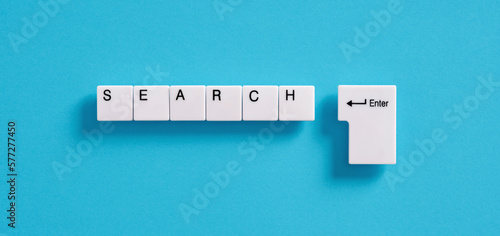Fotografie Online internet search and browsing concept