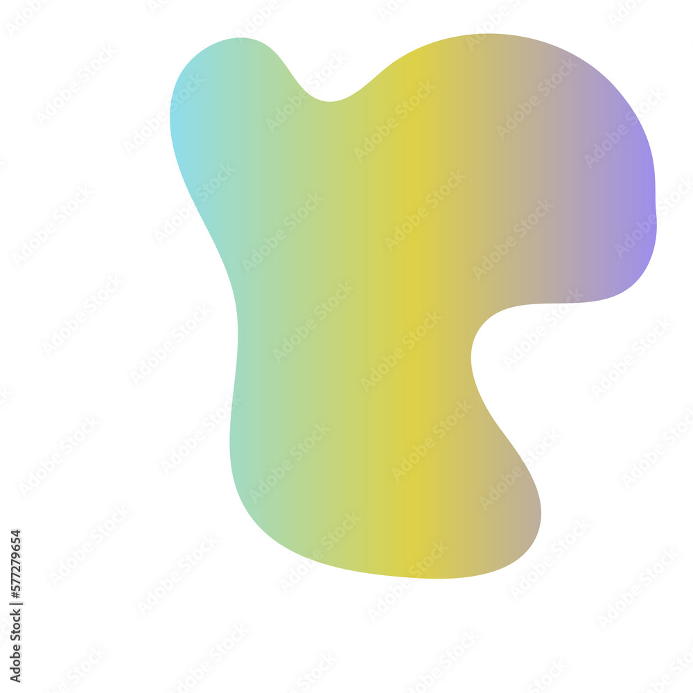 Futuristic Abstract Shapes Gradient Decor Futuristic Abstract Shapes Gradient Decor
