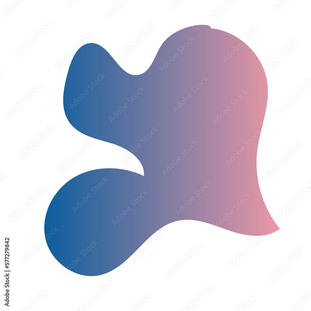 Futuristic Abstract Shapes Gradient Decor Futuristic Abstract Shapes Gradient Decor