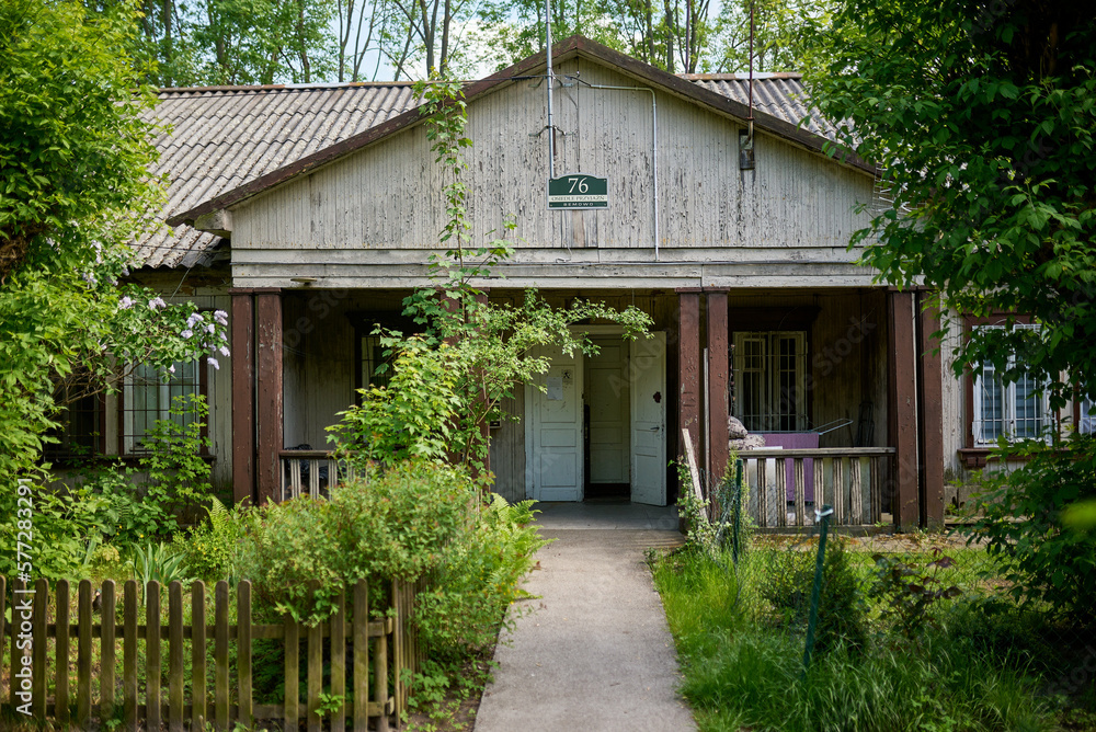 Wooden houses of Osiedle