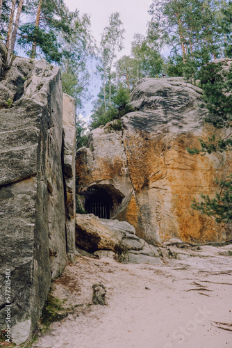 Teplice Adrspach Rocks, Eastern Bohemia, Czech Republic